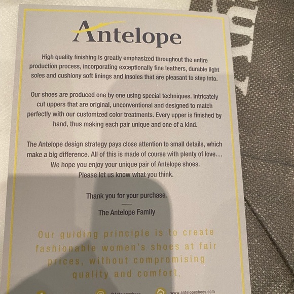 Antelope genuine suede booties. NWOT. Original box and dust bag included - Picture 12 of 12